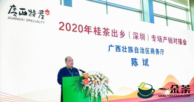 华茶盛宴，2020年桂茶出乡深圳专场产销对接会举行