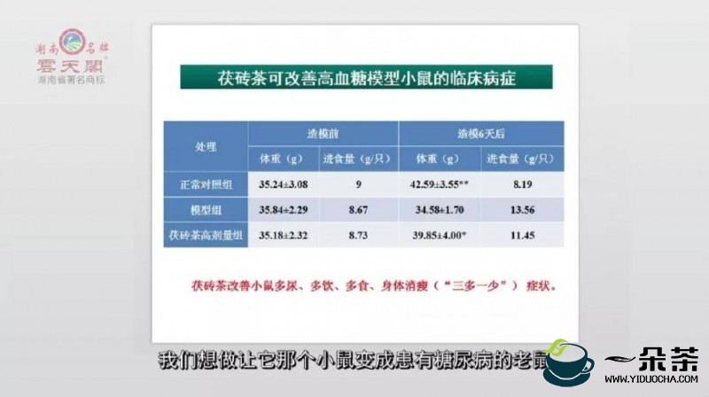 常饮黑茶可降血糖治糖尿病