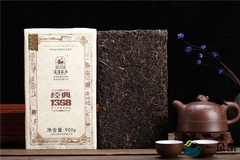 茯砖茶的压制过程