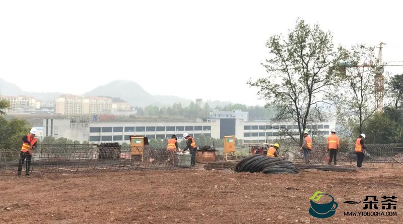 湄潭有序推进茶叶加工基地项目建设