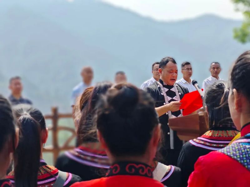 首届“景谷秧塔大白茶”开茶节在景谷民乐举办